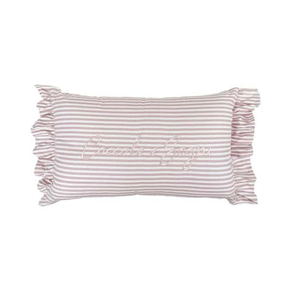 CUSCINO CON GALA E RICAMO COCCOLE E SOGNI "BABY" - Blanc Mariclo Arredamento Italiano Shabby Chic - Foto 1