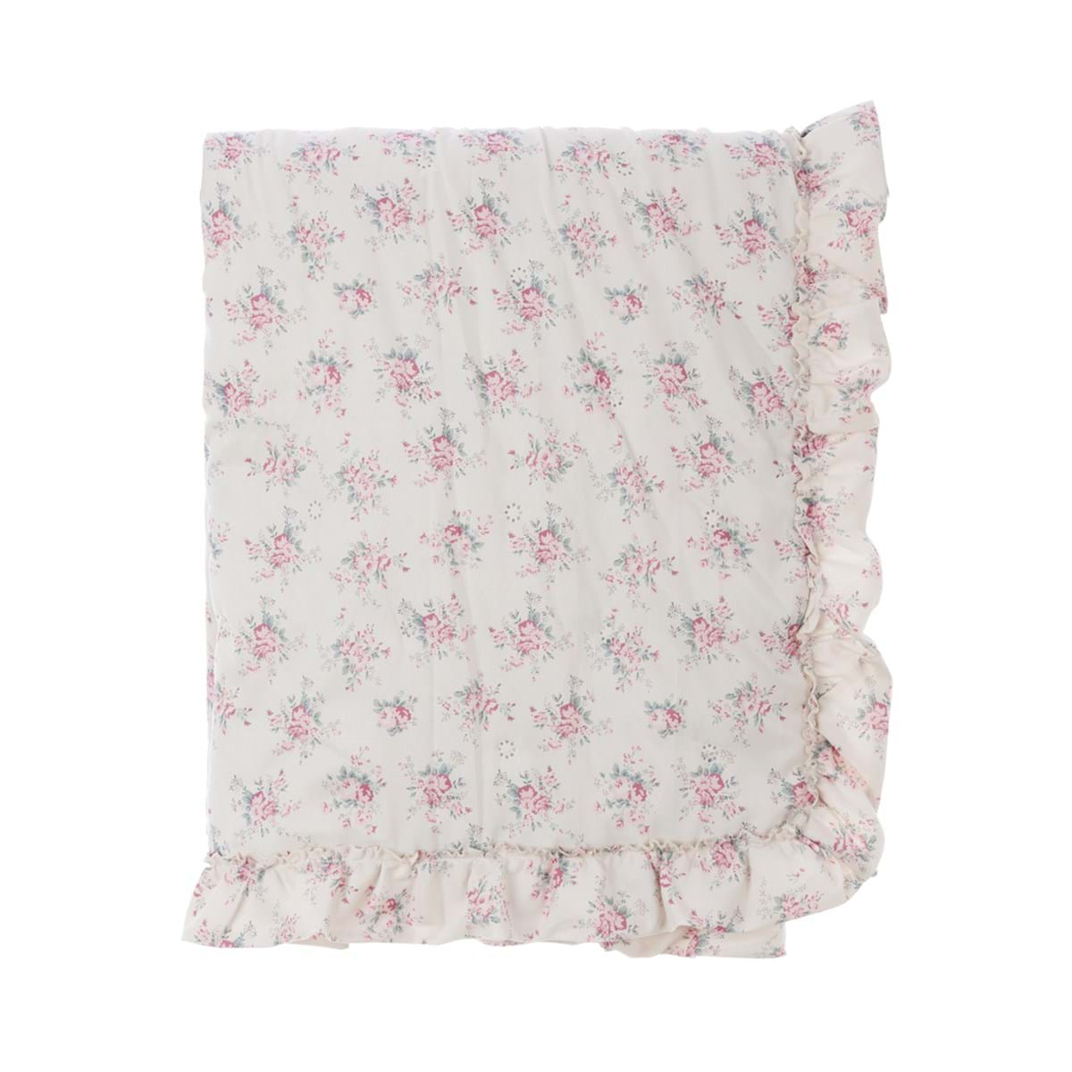 TRAPUNTA FANTASIA FIORE CON GALA 260GSM " INCANTO FIORITO" di BLANC MARICLO'