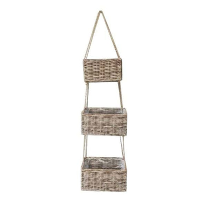PORTA PIANTE IN RATTAN "AZUCENA" di BLANC MARICLO'