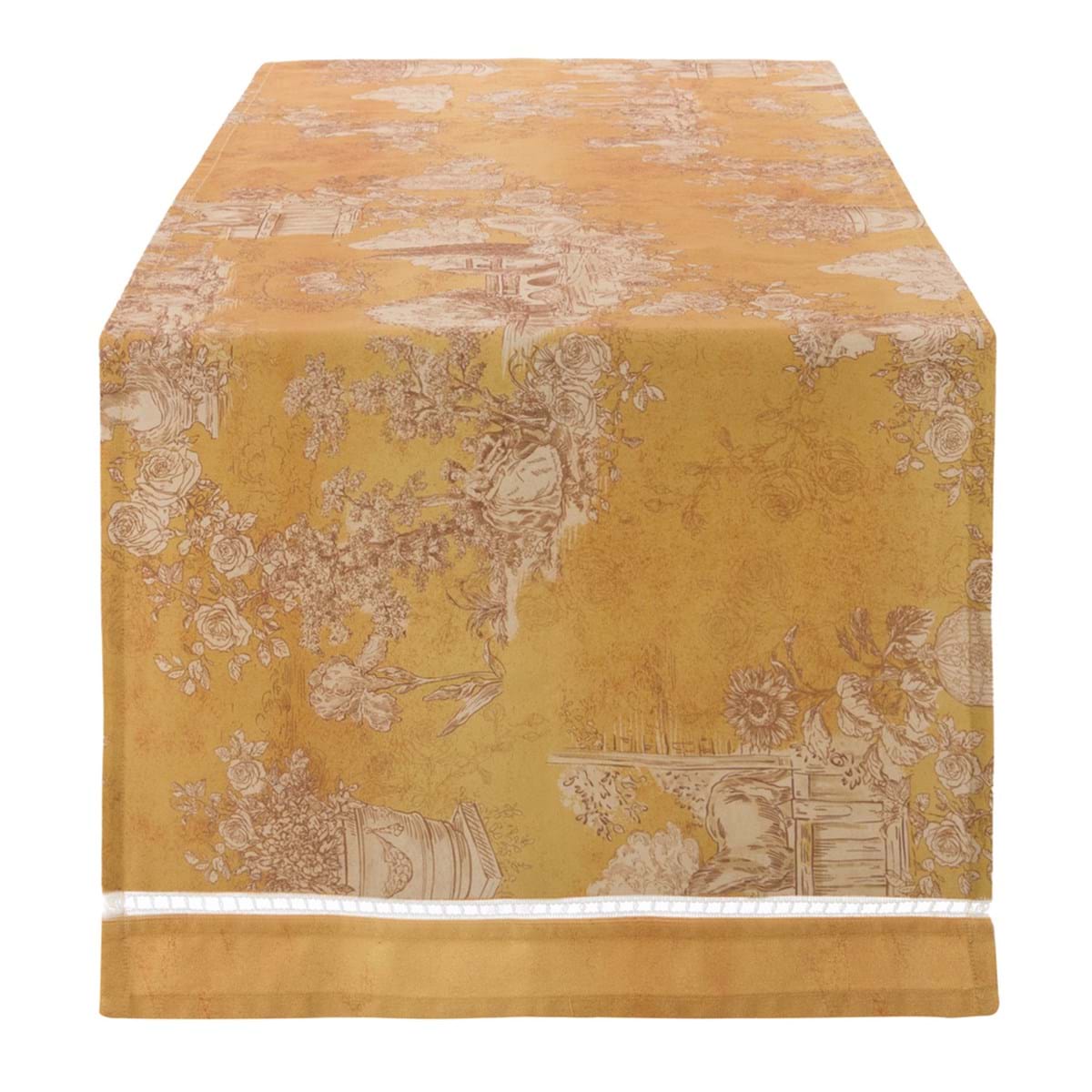 Runner da tavola in cotone Toile du Borgo