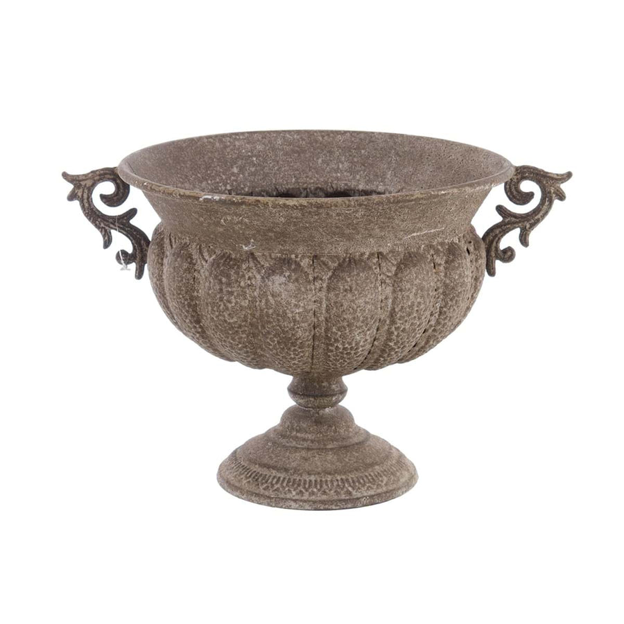 Vaso ampio in metallo Antica Officina