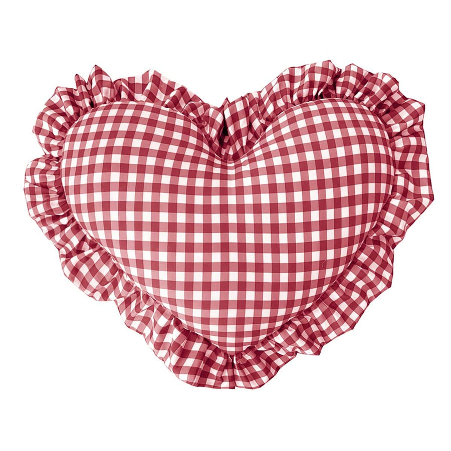 Cuscino a forma di cuore con gala Le Vichy Collection