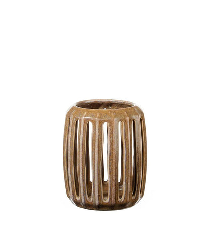 porta-candela-in-ceramica-intagli-di-loca-nera - Piccolo
