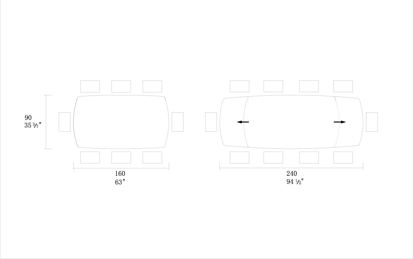 TAVOLO ALLUNGABILE "LEWIS"