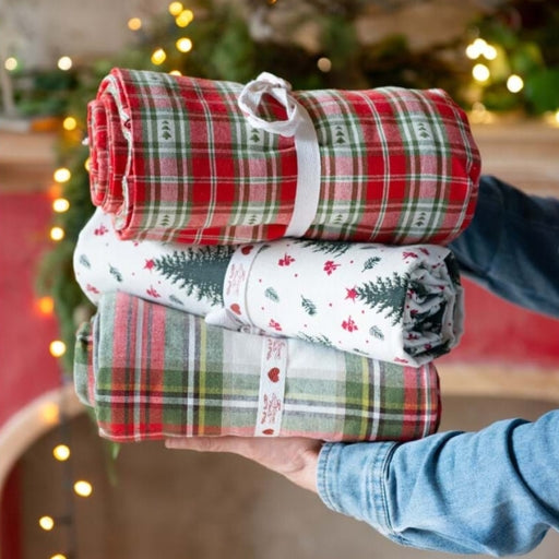 TOVAGLIA ASSORTITA "RIFUGIO DI NATALE"