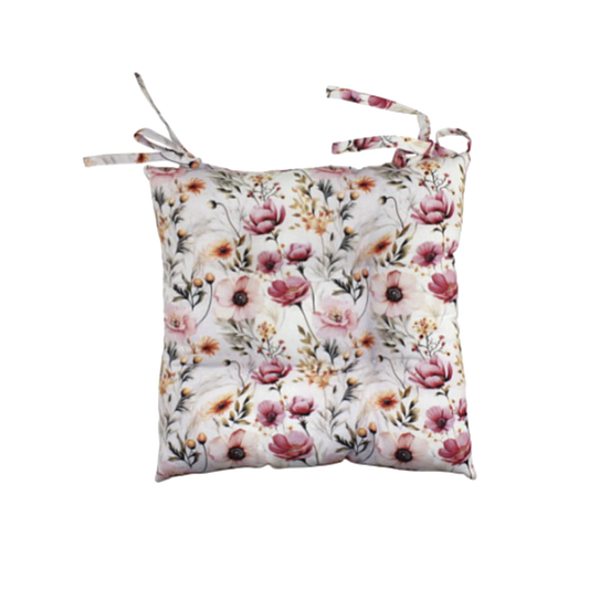 SET DUE COPRISEDIA IN COTONE CON STAMPA DIGITALE "DEBUSSY"