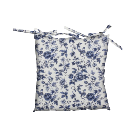 SET DUE COPRISEDIA IN COTONE "RHAPSODY IN BLUE"