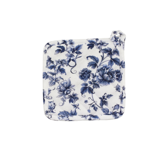 SET DUE PRESINE IN COTONE "RHAPSODY IN BLUE"