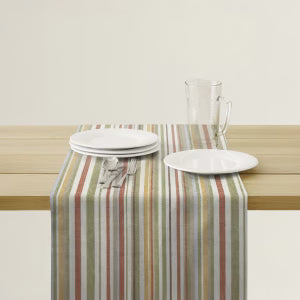 STRISCIA DA TAVOLA A COSTINE RIGHE "BOSSA NOVA"