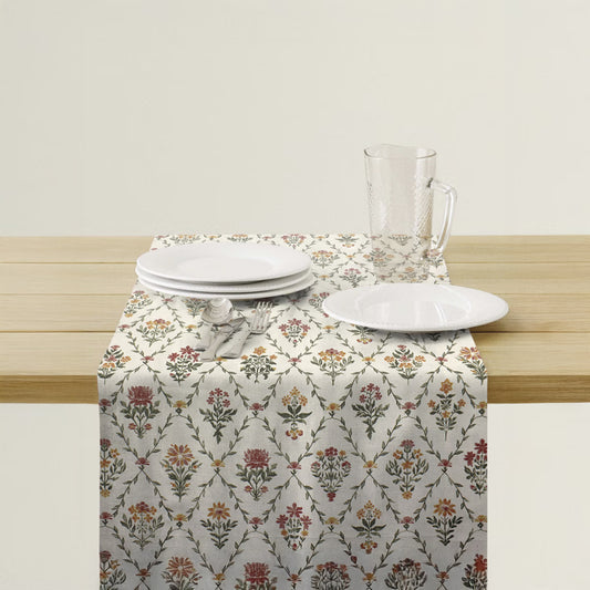 STRISCIA DA TAVOLO IN COTONE ANTIMACCHIA "SAMARCANDA"