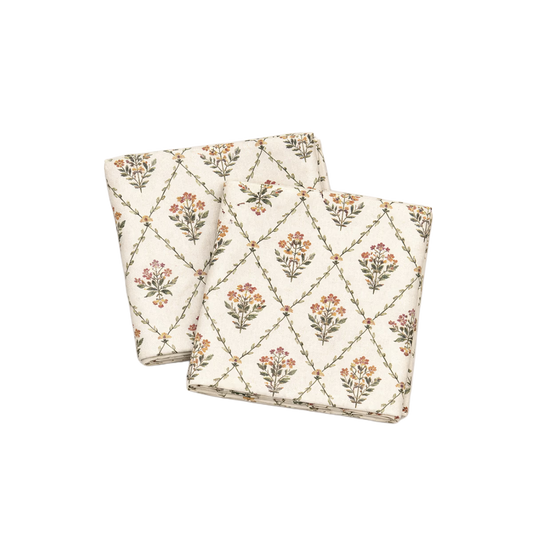 SET 2 TOVAGLIOLI IN COTONE "SAMARCANDA"