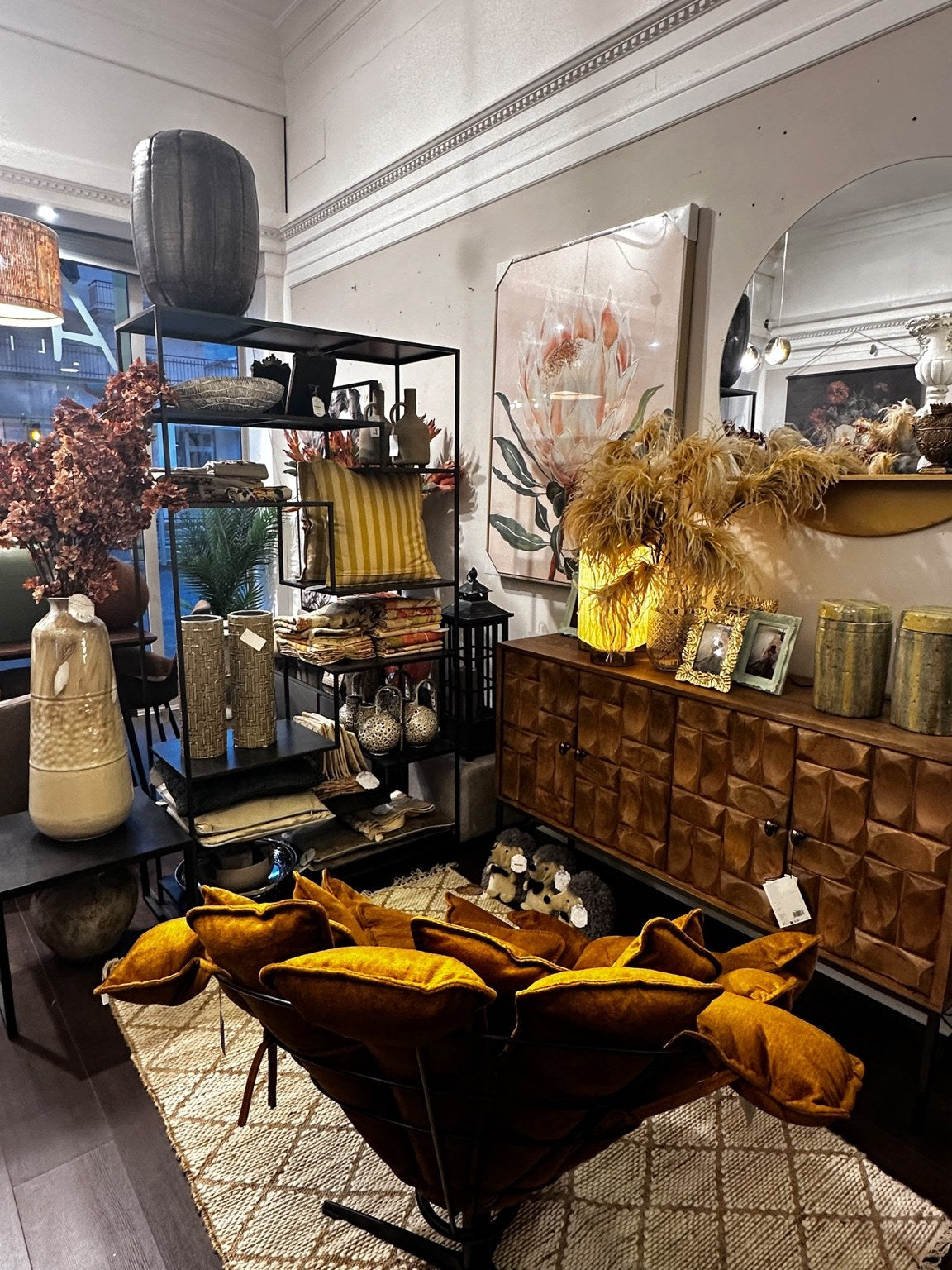 Dettaglio dello showroom Artikasa